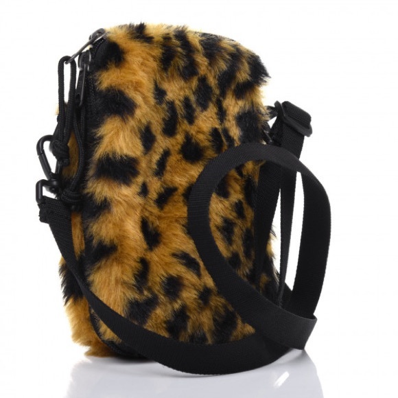 Balenciaga Authentic Faux Fur Explorer Animal Print Crossbody Front Flap - Picture 3 of 16